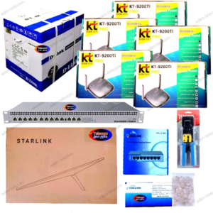 مجموعة أجهزة شبكة كروت تجارية عبر ستارلينك في اليمن للطلب 775622192